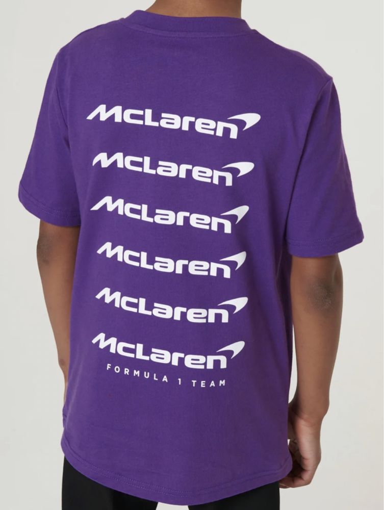T-shirt Daniel Ricciardo Australia McLaren Formula 1 Nova Criança L