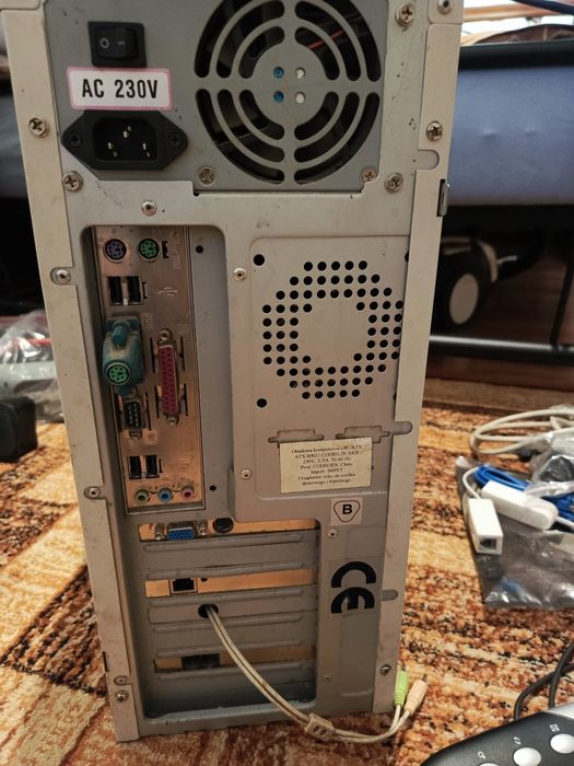 Stary komputer AMD 2000+ MSI agp 8x