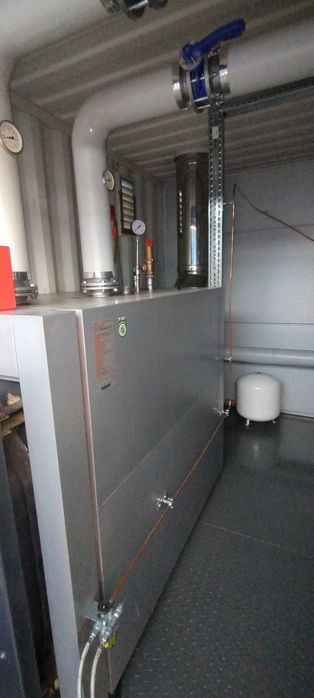 Wynajmę kotłownię kontenerową 405 kW olejową z magazynem oleju
