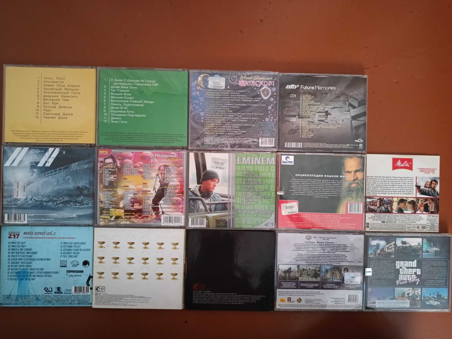 Диски CD / MP3 / PC / VideoCD / DVD.