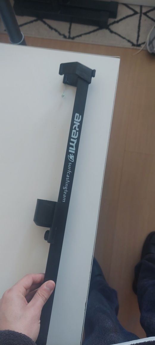 Suporte em alumínio para cana de pesca surfcasting