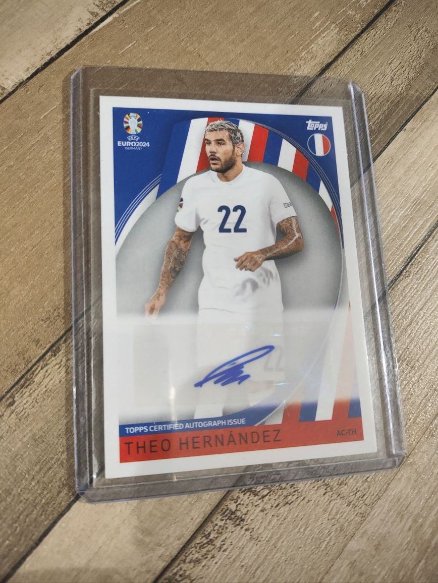 WTB Karty z autografem Match Attax Topps Euro 2024 oraz UCL