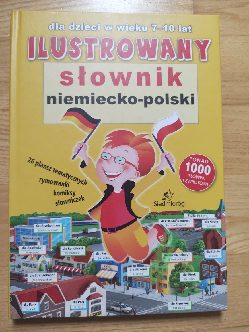 Ilustrowany słownik niemiecko - polski