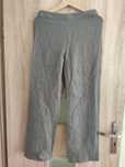 Oliwkowe eleganckie spodnie Monnari r. L/40 100% len