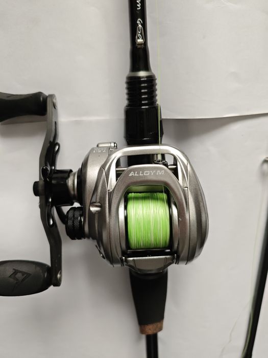 Wędka castingowa +multiplikator