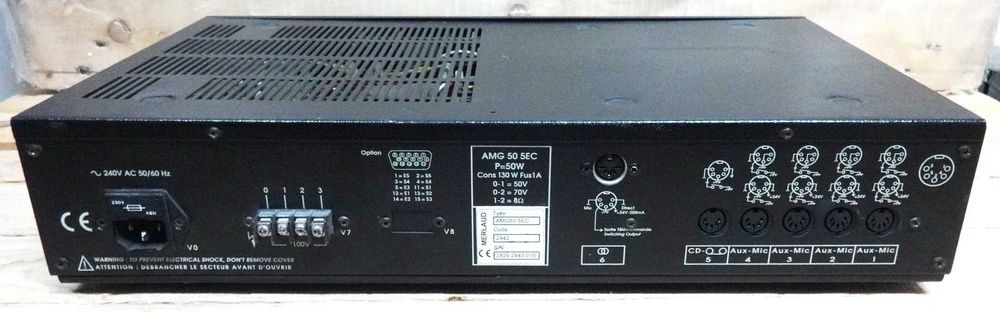 Wzmacniacz do radiowęzła AMG 5EC Merlaud