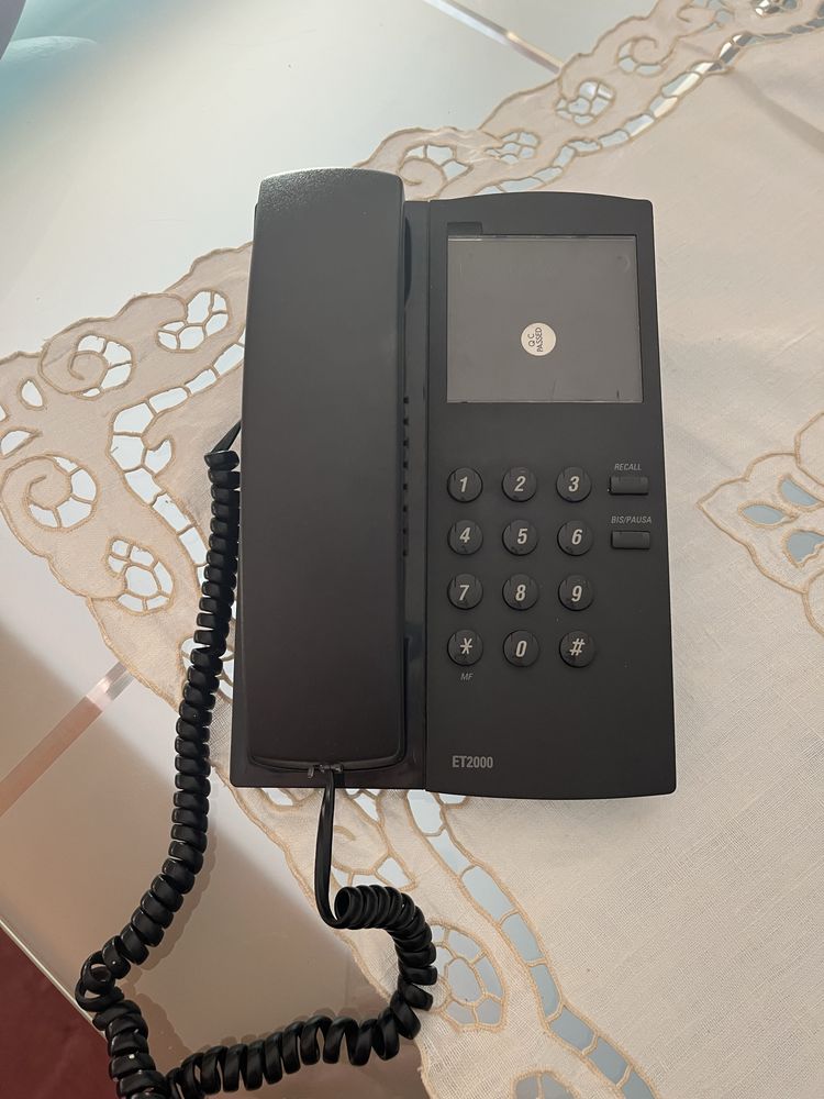 Telefone fixo de teclas