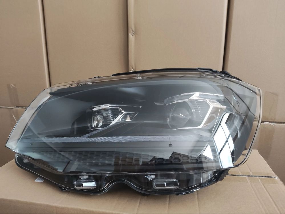 LED оптика на VW T6 замість звичайних фар фары T6 Transporter