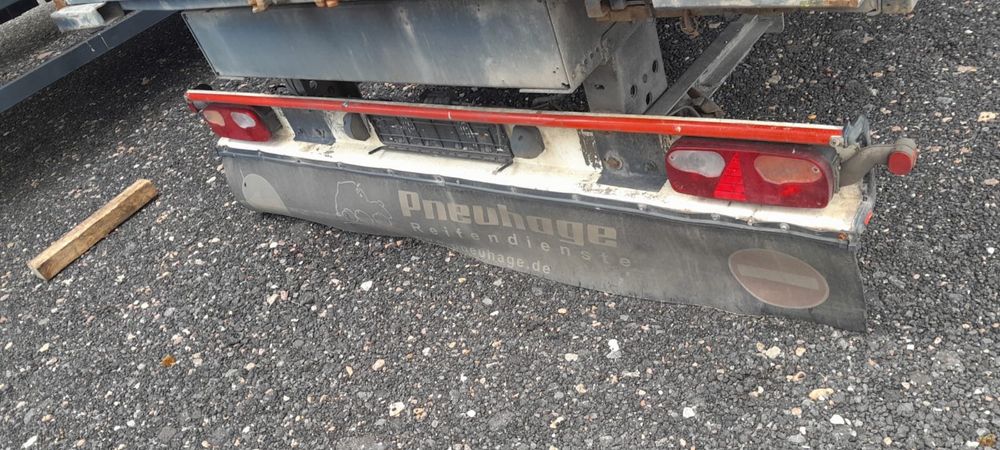 Przyczepa przejazdowa / burto-plandeka / górny zaczep / tandem JUNGE
