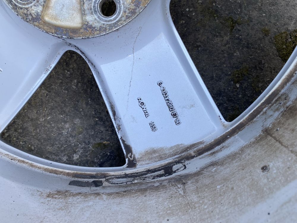 Диски audi r20 5 120 с резиной  оригинал audi volkswagen vag