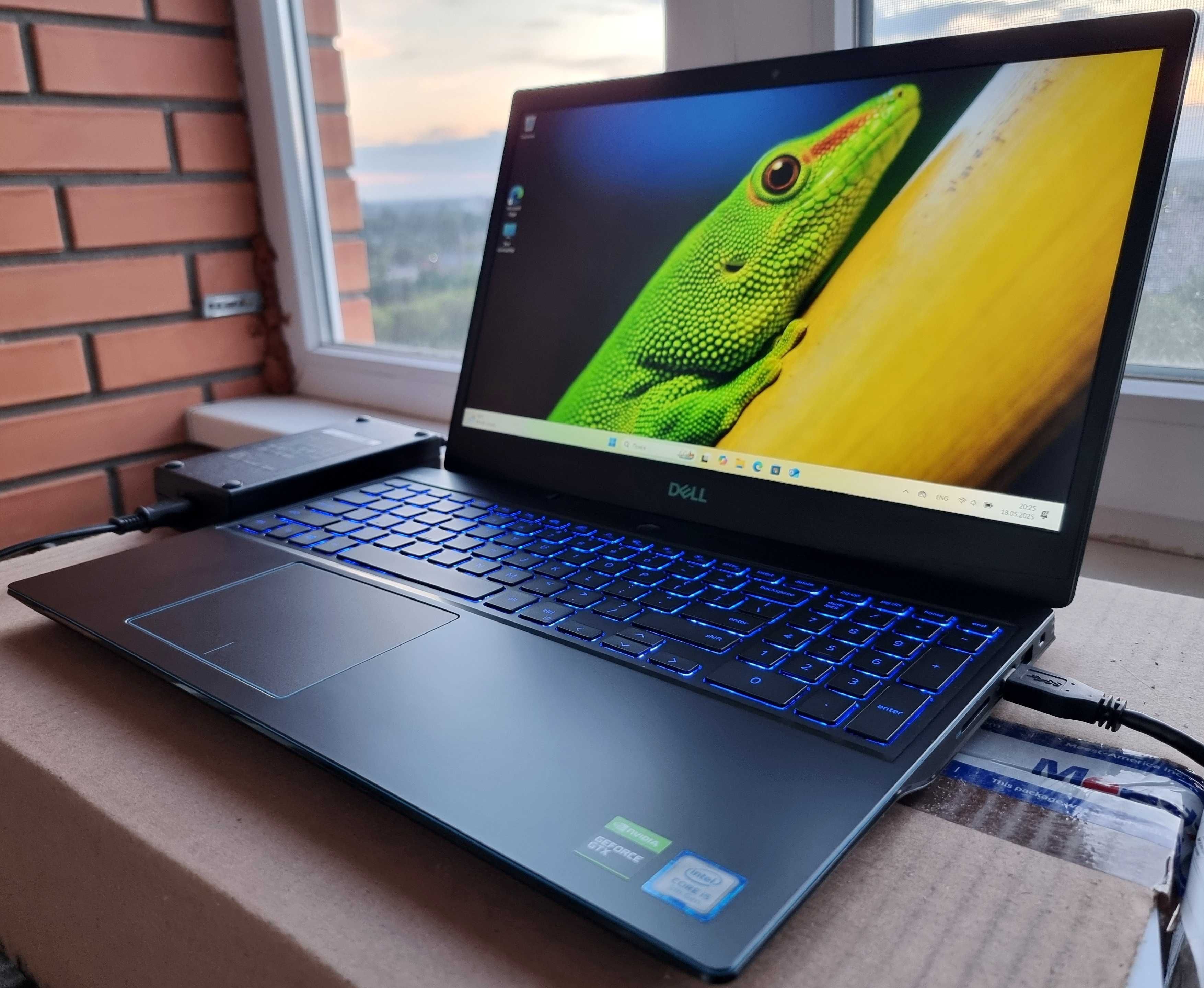 Как новый игровой ноутбук DELL G3 15.6 GTX 1660 Ti 6GB i5 16GB 512GB!