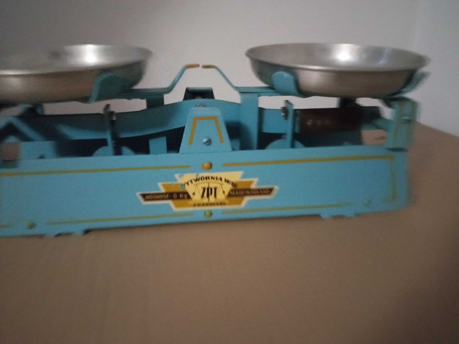 Waga szalkowa o nośności 5kg produkcji ZPT Przemyśl