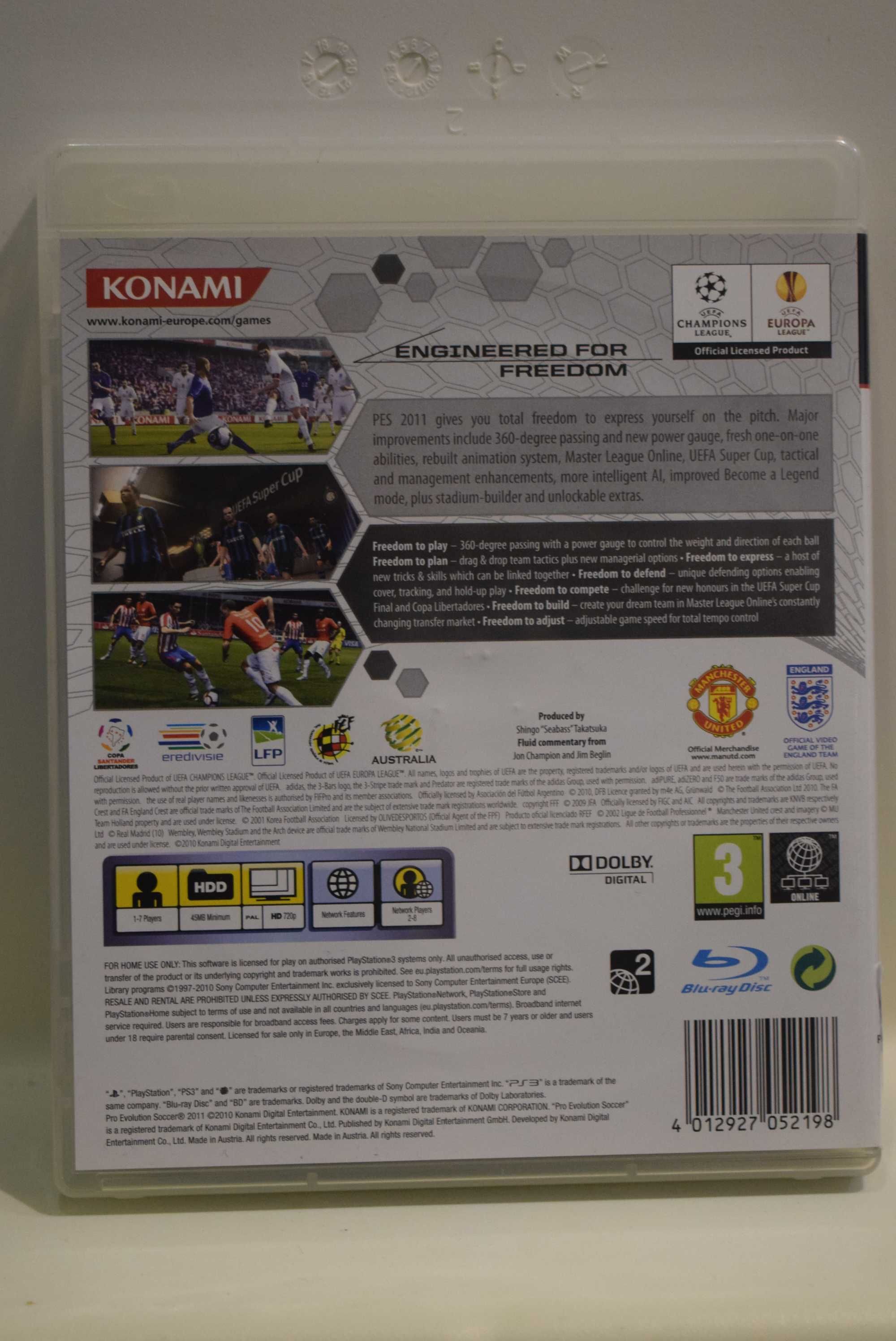 Pro Evolution Soccer 2011  PS3