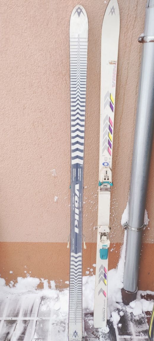 Używane narty firmy Vülkl +-180cm z wiązaniami