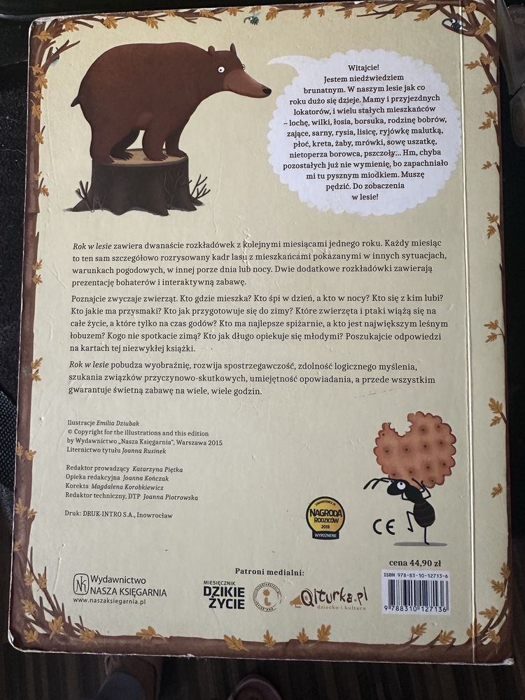 Sprzedam ksiazkę Rok w Lesie
