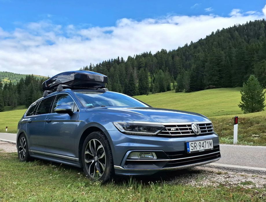 Volkswagen Passat 190km, R-Line, 4x4, doinwestowany, wyciszony, NOWE tarcze+klocki ATE,