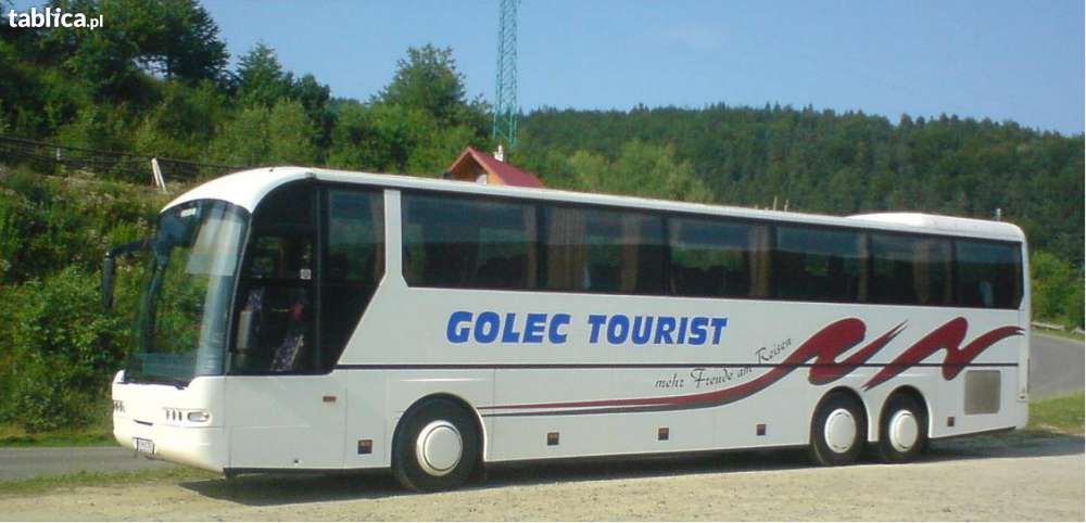 Transport osob GOLEC TOURIST Wynajem Autokarów autobusów LUX przewóz o