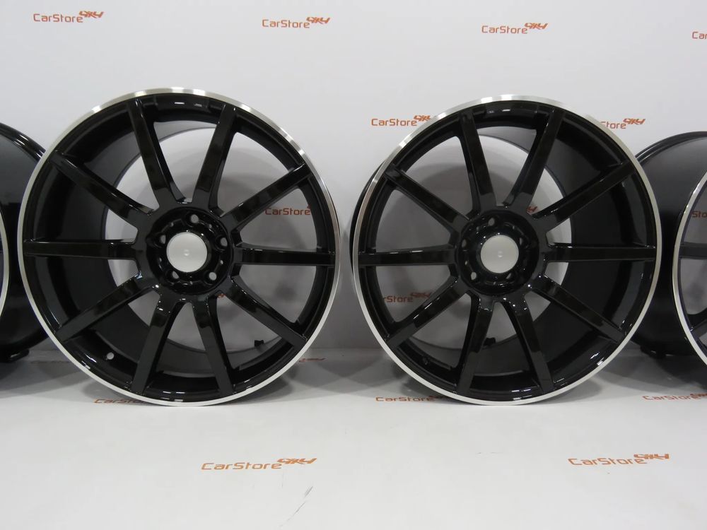 Jantes Riva NBZ 19 x 8.5 et 46 + 9.5 et 35  5x112 Preto Brilhante