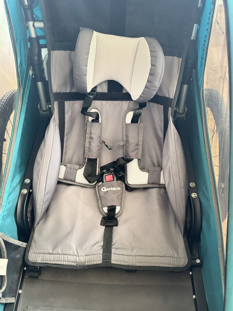 Qeridoo Sportex 1 Przyczepka/Jogger/Wózek 3w1