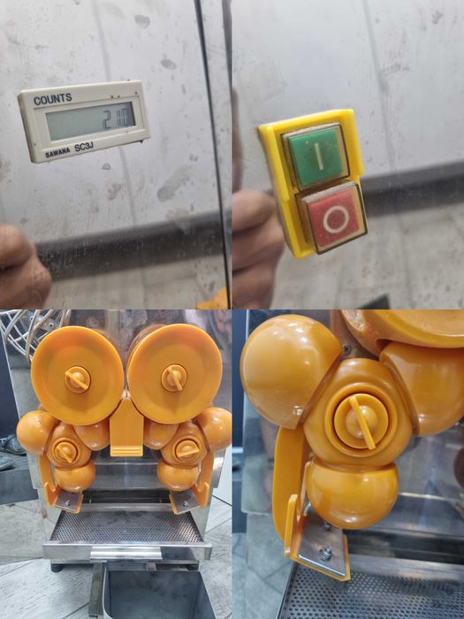 Wyciskarka do pomarańczy prasa cytrusów soku stal nierdzewna 120WATT