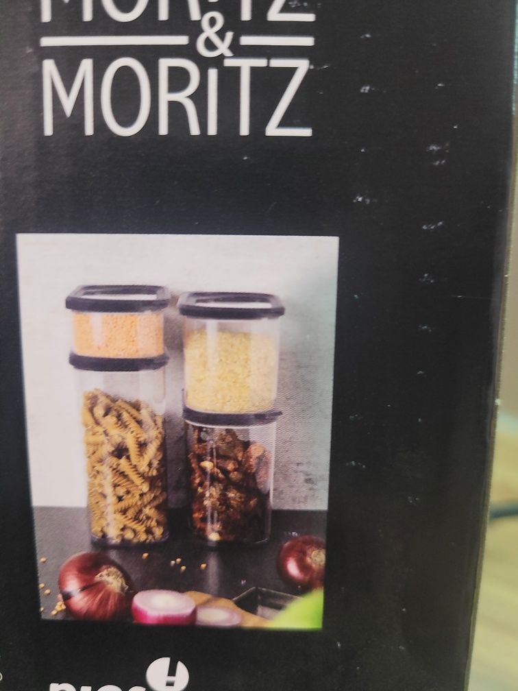 Zestaw 4 pojemników pudełek organizerów do  przechowywania MORITZ & MO