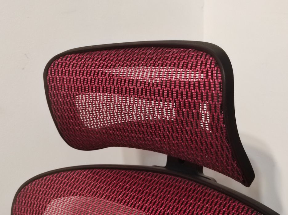 Fotel ergonomiczny biurowy ERGO 500 czerwony