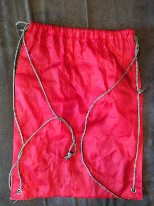 Torba worek czerwony