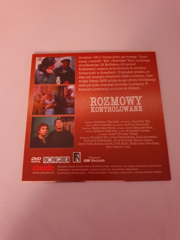 Rozmowy kontrolowane - film DVD