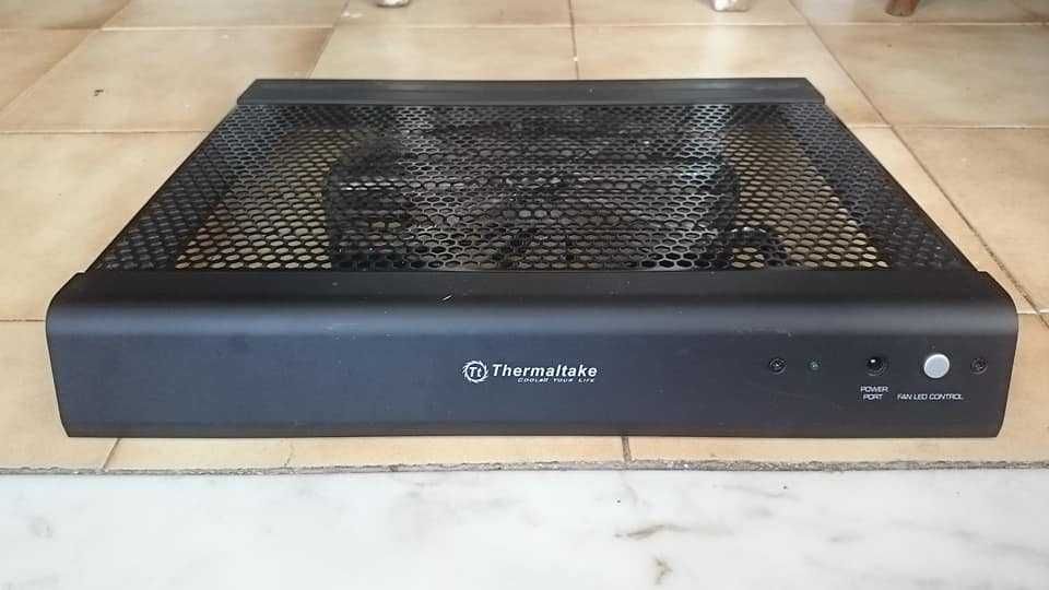 ventilador, cooler, base de arrefecimento para portáteis ThermalTake