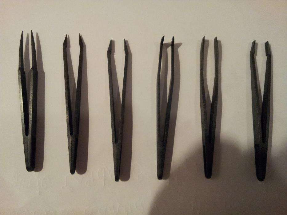 Conjunto de pinças anti-estáticas