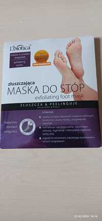 Tanio Maska złuszczająca do stóp L' biotica