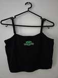 Cropped Preto de Alien