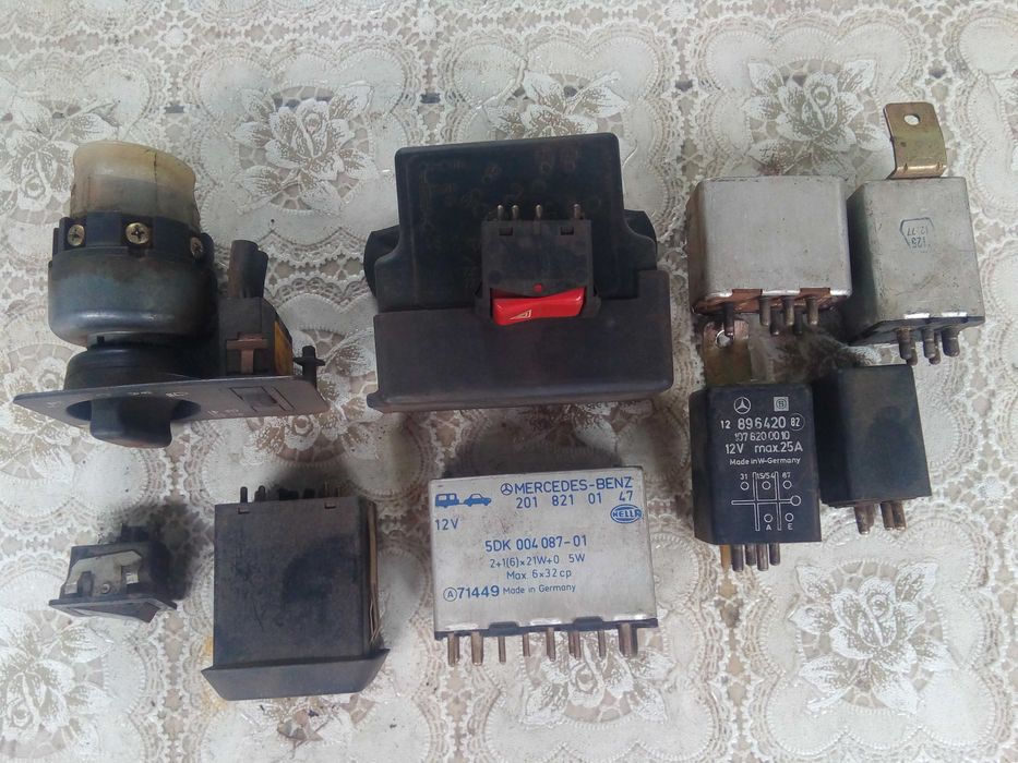 MERCEDES W201 190D торм. диск, тяга, опора, рычаг, реле (все сразу)