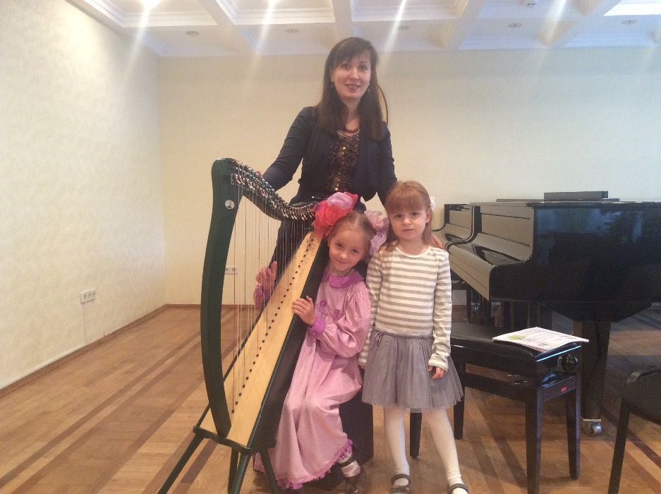 уроки музыки арфа