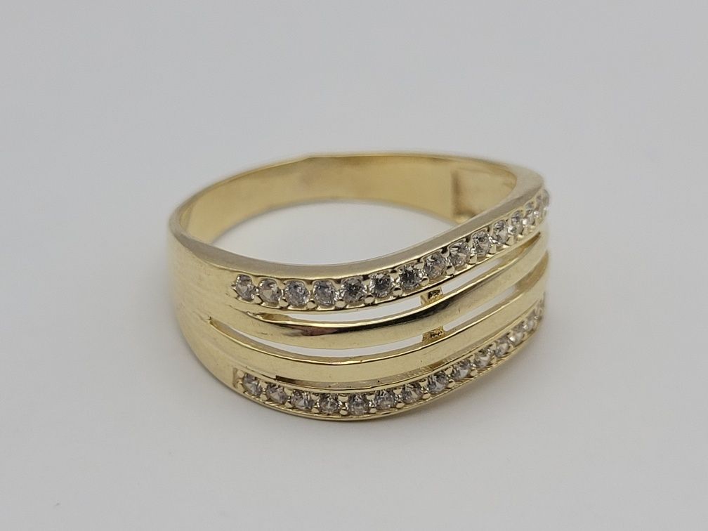 Nowy złoty pierścionek złoto próby 585 rozmiar 15