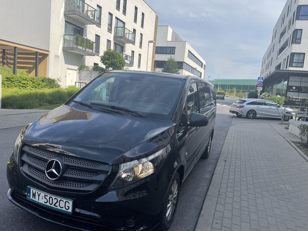 Mercedes vito 8 os niski przebieg warszawa