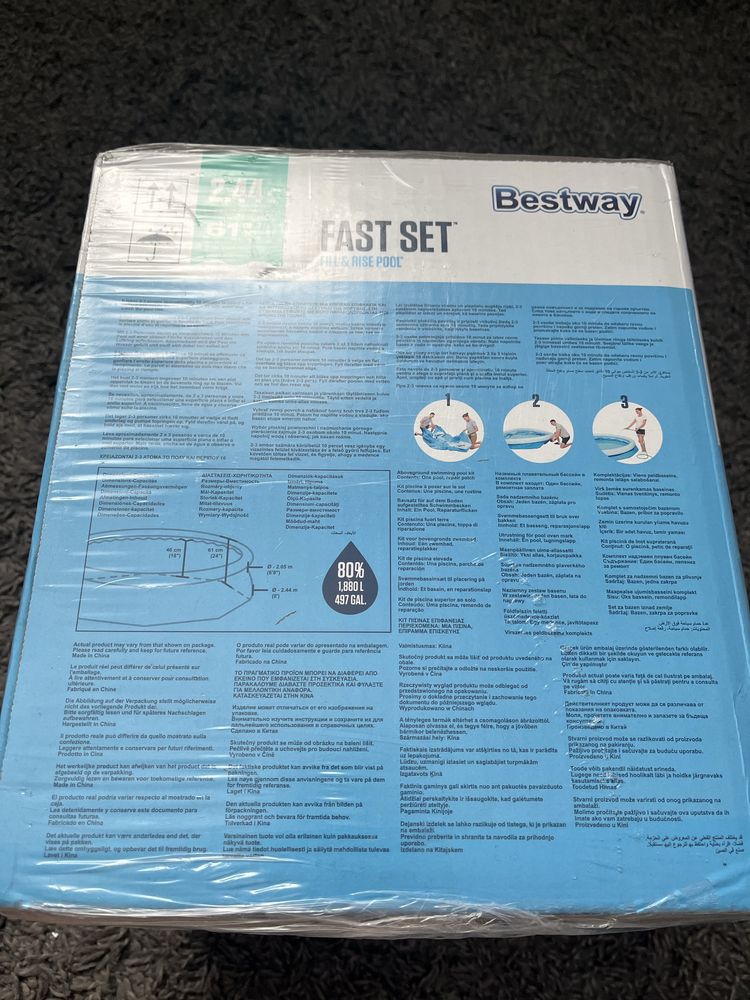 Basen Bestway fast set