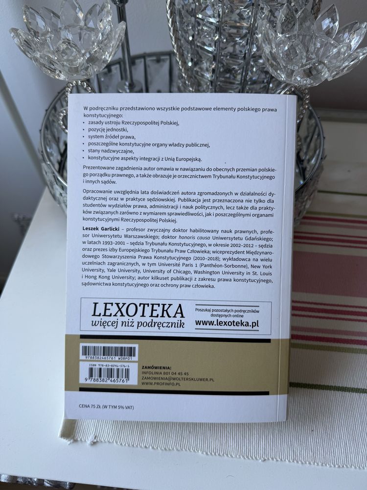 Polskie prawo konstytucyjne wolters kluwer Leszek Garlicki wydanie 8