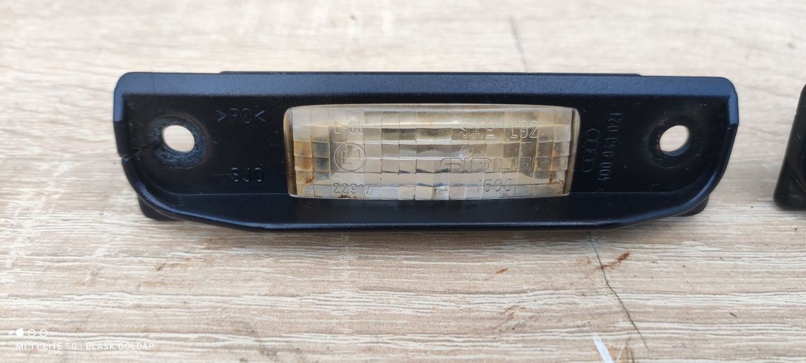 Lampki Oświetlenia Tablicy Tył Audi A8 D2 3.7 95 Blask Gołdap