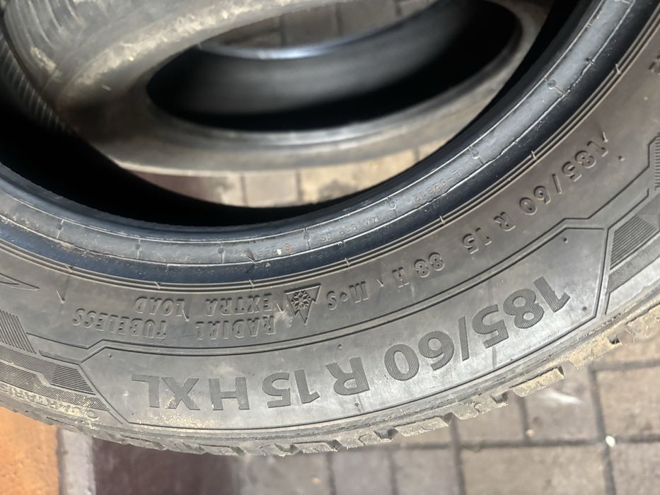 Шини зимові Barum R15 185/60  2шт(ціна за скат)2022рік