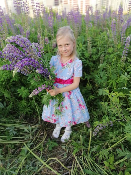 Святкова сукня, 5-6 років.