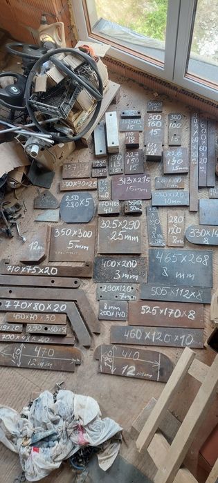 Formatka blacha metalowa kawałki 2, 4, 5,6 ,8 ,10, 12 ,20, 28 ,30, 40m