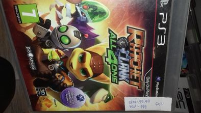 Ratchet and clank all for one ps3, sklep tychy, WYMIANA