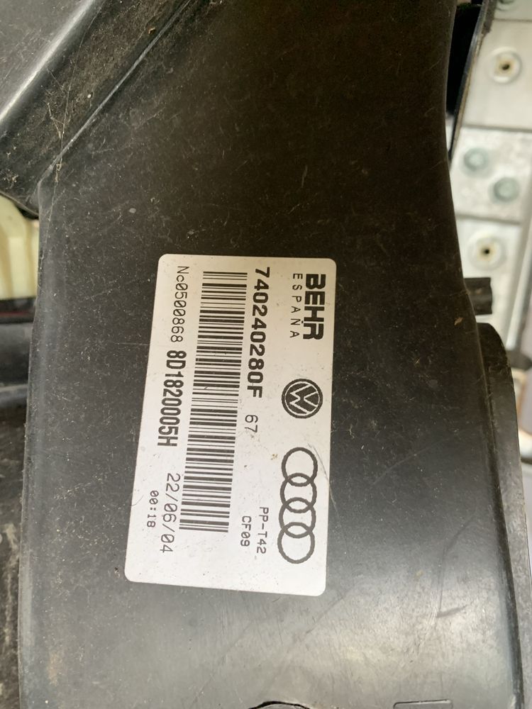 Корпус печки с усилителем торпеды  Volkswagen Passat B 5+