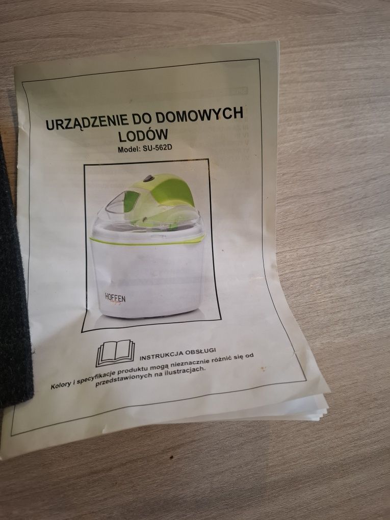 Urządzenie do domowych lodów Hoffen