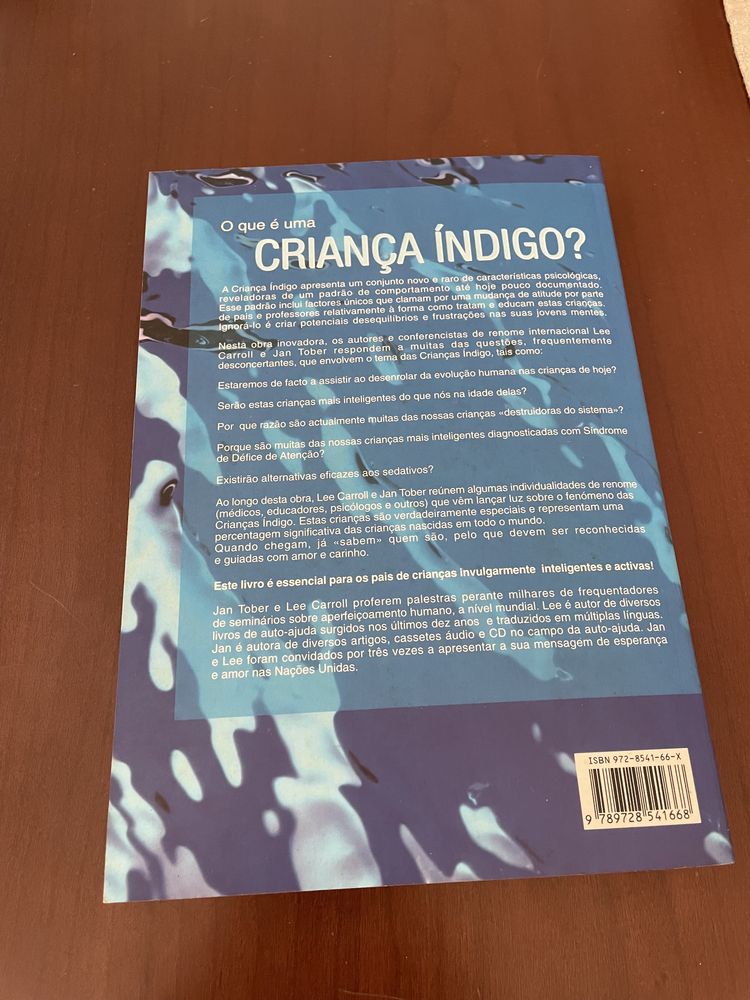 Livro “ As crianças Indigo “