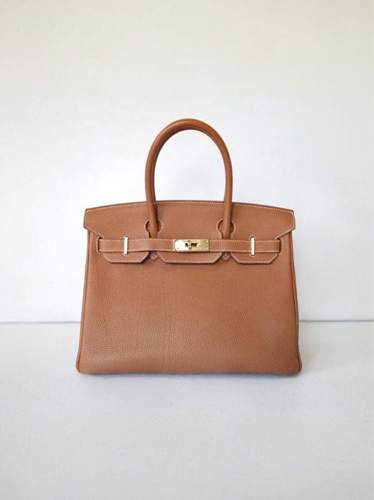 Сумка Hermes Birkin gold 30