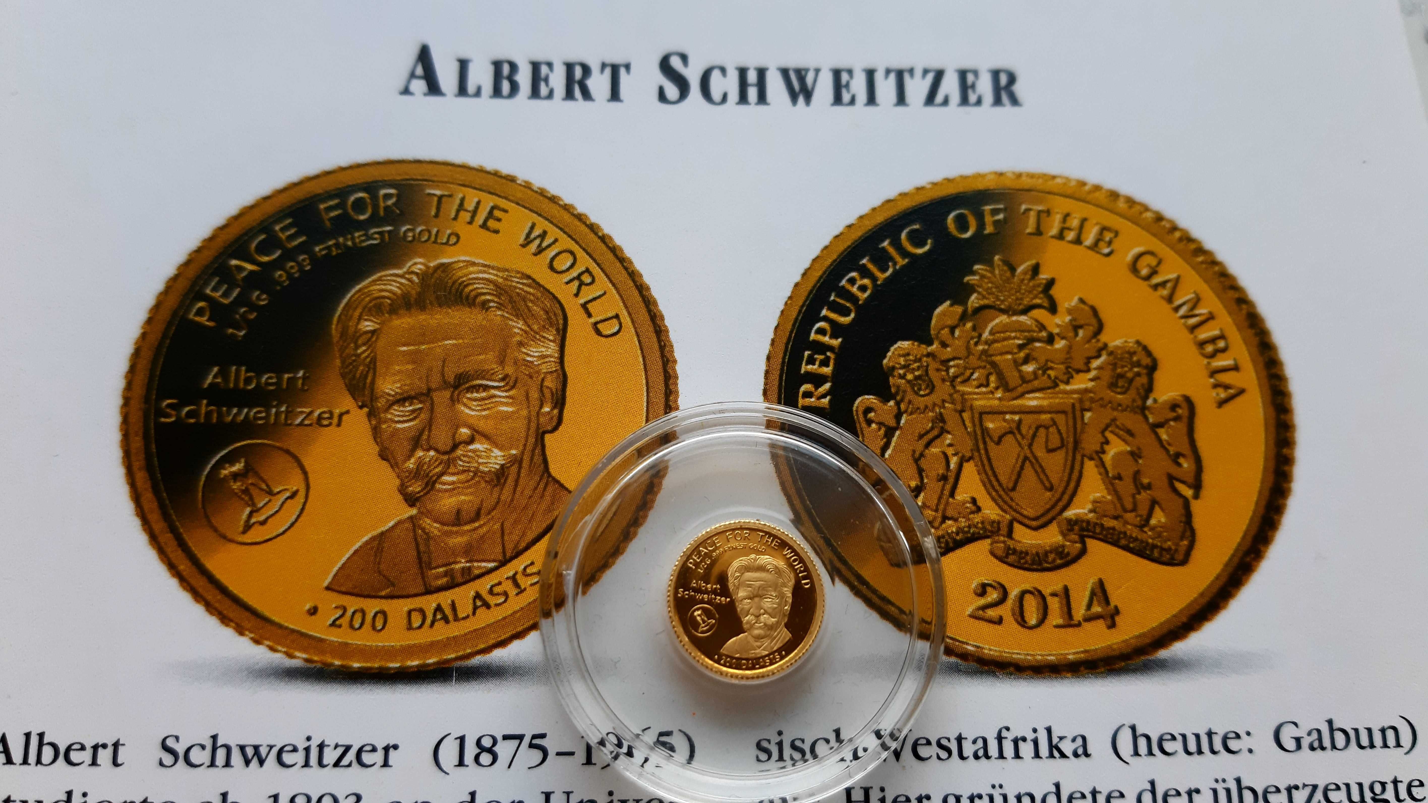 Najmniejsze... 2014 Albert Schweitzer- ZŁOTO