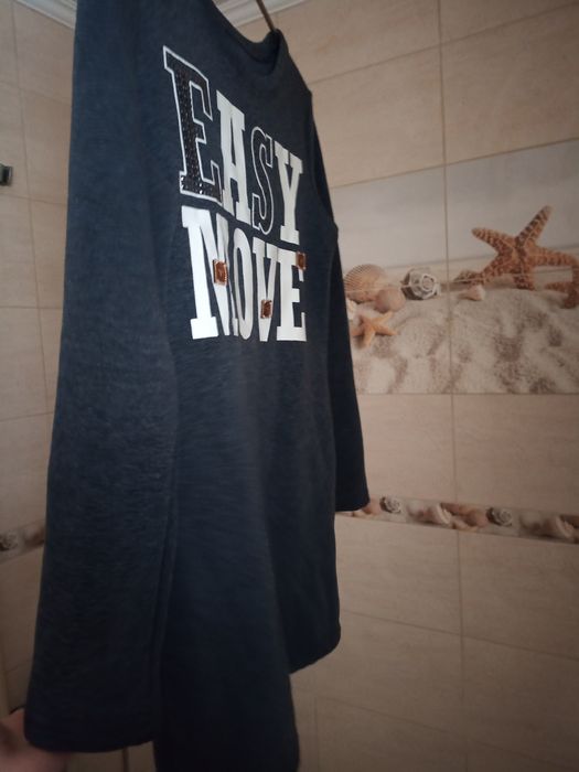 Світшок подовжений Свитшот удлиненный женский теплый зимний весенний с