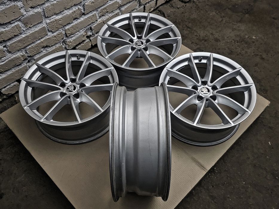 Диски R18 5x112 SKODA | Original | Germany | Audi/VW/Seat | Стан нових